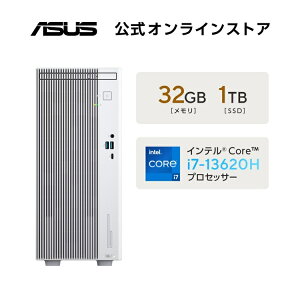 6/5V fXNgbvp\R Core i7-13620H  32GB SSD 1TB Wi-Fi 6 Bluetooth LAN DVDhCut Windows11 zCg ASUS V500 Mini Tower V500MV-13620H107W