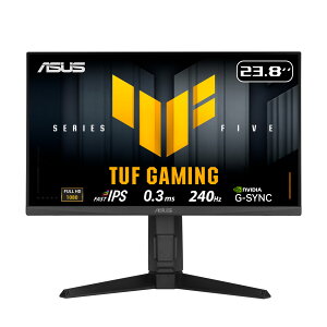 ASUS �Q�[�~���O���j�^�[/TUF Gaming �V���[�Y 5 -VG249QML5A/23.8�C���`/�t��HD/Fast-IPS�p�l��/240Hz/0.3ms/G-SYNC�Ή�/AMD FreeSync Premium/ELMB SYNC/99% sRGB/���������\/DisplayWidget Center/Gaming AI/�������K�i