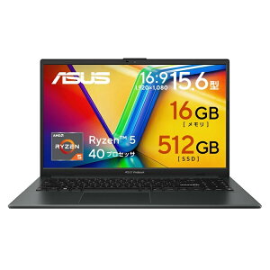 4/24�V���� ASUS �m�[�g�p�\�R�� ASUS Vivobook Go 15 E1504FA 15.6�C���` AMD Ryzen 5 40 ������16GB SSD 512GB Windows 11 �o�b�e���[�쓮 14.7���� �d�� 1.63kg Wi-Fi 6E Web�J�������� �~�b�N�X�u���b�N E1504FA-R5165BW6