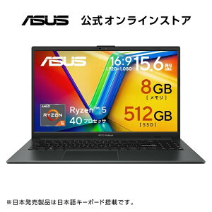 4/3�V���� ASUS �m�[�g�p�\�R�� ASUS Vivobook Go 15 E1504FA 15.6�C���` AMD Ryzen 5 40 ������8GB SSD 512GB Windows 11 WPS Office���� �o�b�e���[�쓮 14.7���� �d�� 1.63kg Wi-Fi 6E Web�J�������� �~�b�N�X�u���b�N E1504FA-