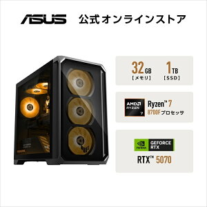�yASUS�����V�i���́E1�N�ۏ؁z �Q�[�~���O�f�X�N�g�b�vPC 47L/Solar Eclipse Gray/AMD Ryzen 7 8700F/16GB DDR5x2/AMD B650 Chipset/1TB SSD/Win 11 H