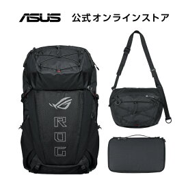 PCバッグ ROG Archer ErgoAir Gaming Backpack BP3800 ブラック PC収納バッグ ROG_ARCHER_BP3800
