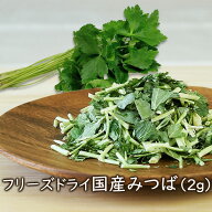 アスザックフーズ フリーズドライ国産みつば（2g）フリーズドライ 乾燥野菜 フリーズドライ野菜 乾燥 三…