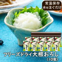 【ランキング1位】アスザックフーズ 乾燥野菜 フリーズドライ大根おろし（10食）大根おろし 薬味 鍋 付けダレ サンマ 焼き肉 しらす和え 天ぷら 　水戻し だいこんおろし器 おろし金が要らない