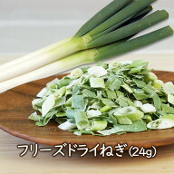 アスザックフーズ フリーズドライねぎ（24g） 乾燥野菜 フリーズドライ野菜 乾燥ネギ 味噌汁 ねぎ 味噌汁…