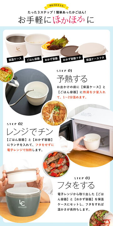 楽天市場 弁当箱 保温弁当箱 お弁当箱 丼 保温 軽量 レンジ対応 食洗器対応 冷蔵 抗菌 2段 ランチボックス ランチジャー 女子 男子 女性 男性 おしゃれ プレゼント 入園入学 新生活 アスベル Asvel カフェ丼 保温弁当箱 Hlb Cd6 家庭日用品のアスベル楽天市場店