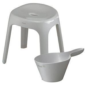 風呂椅子 風呂いす 風呂イス バスチェア お風呂 椅子 35cm 手おけ 湯おけ 2つセット おしゃれ 高め 洗いやすい 介護 抗菌 新生活 母の日 父の日 抗菌加工 腰痛 腰痛対策 座りやすい 乾燥 通気性