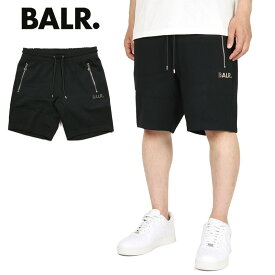ボーラー ショートパンツ BALR. ハーフパンツ スウェットパンツ メンズ ブランド 大きいサイズ おしゃれ おすすめ 人気 黒 サッカー スポーツ かっこいい balr031 ブラック M L XL