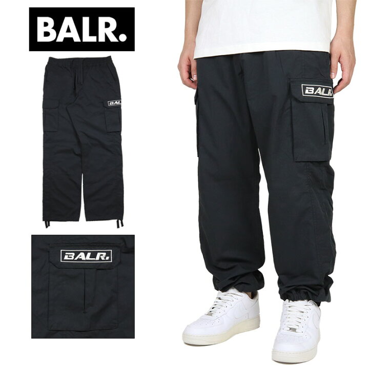 楽天市場】ボーラー パンツ BALR. カーゴパンツ ナイロンパンツ 太め 