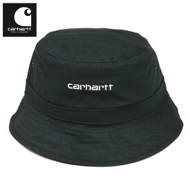 【MAX80%OFF！楽天スーパーSALE！更にお得なクーポン配布中】カーハート WIP ハット CARHARTT WIP ワークインプログレス バケットハット 帽子 メンズ レディース ブランド 大きいサイズ おしゃれ おすすめ 人気 黒 SCRIPT BUCKET HAT I029937 ブラック