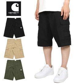 【MAX80%OFF！楽天スーパーSALE！更にお得なクーポン配布中】カーハート WIP パンツ CARHARTT WIP ショートパンツ ハーフパンツ ショーツ カーゴパンツ メンズ ブランド 大きいサイズ 黒 おしゃれ おすすめ 人気 ブラック 30 32 34 36