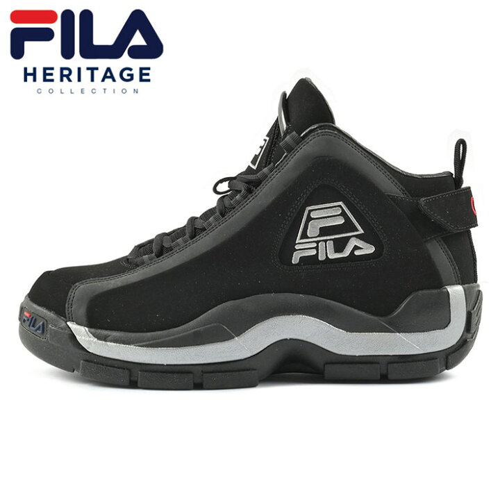 楽天市場 フィラ スニーカー Fila シューズ グラントヒル バッシュ バスケットシューズ 靴 厚底 ハイカット メンズ ブランド 大きいサイズ おしゃれ おすすめ 人気 グラントヒル Ii Cx Mss 001 ブラック ストリート系b系通販 Asylum