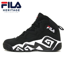 フィラ FILA スニーカー バッシュ バスケットシューズ メンズ レディース ブランド MB FHE102 BLACK ブラック 26.5cm 27cm 27.5cm 28cm