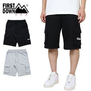 �t�@�[�X�g�_�E�� �V���[�g�p���c FIRST DOWN �V���[�c �n�[�t�p���c �X�E�F�b�g�p���c �A�E�g�h�A �����Y �u�����h �傫���T�C�Y ������� �������� �l�C �� firstdown044 �u���b�N �O���[ M L XL