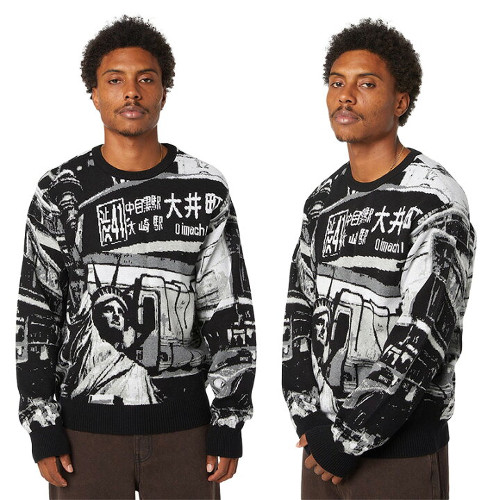 楽天市場】HUF ニット ハフ セーター メンズ レディース ブランド 
