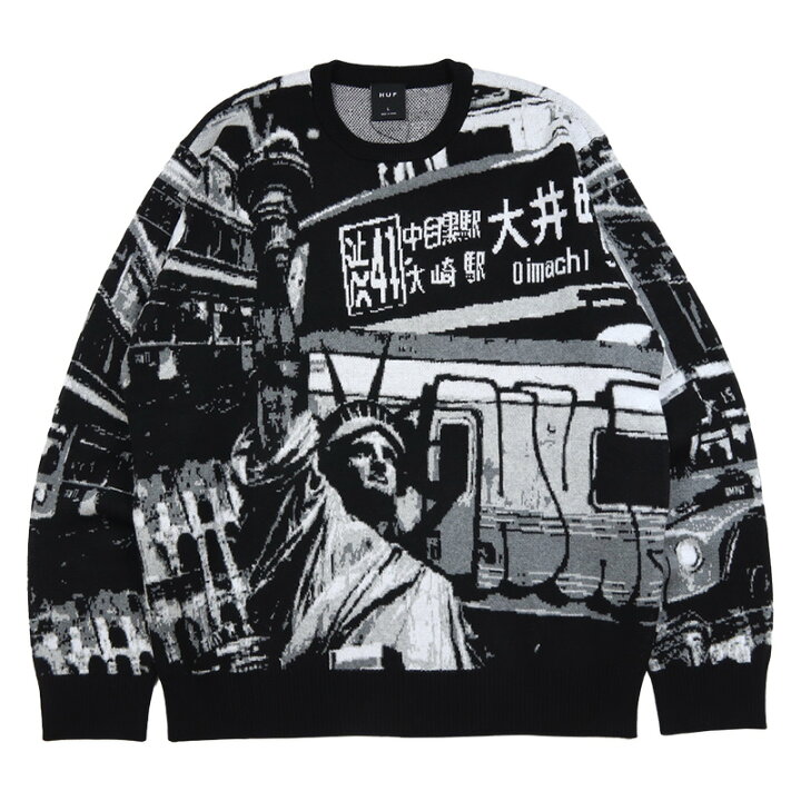 楽天市場】HUF ニット ハフ セーター メンズ レディース ブランド 