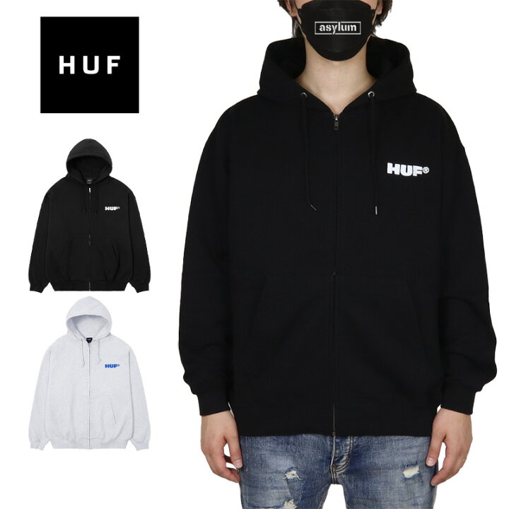 楽天市場】HUF パーカー ハフ ジップパーカー ジップアップパーカー 