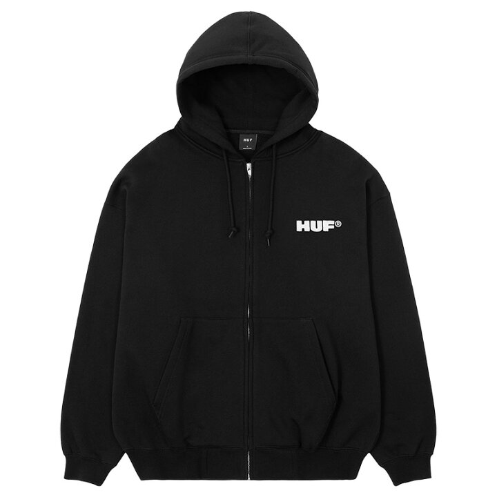 楽天市場】HUF パーカー ハフ ジップパーカー ジップアップパーカー 