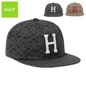 HUF キャップ ハフ 帽子 メンズ レディース ブランド 大きいサイズ おしゃれ おすすめ 人気 スケボー スケーター ストリート 黒 huf24ss002 ブラック