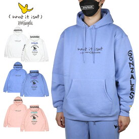 【34%OFF】【MAX85%OFF 楽天スーパーSALE！限定クーポン配布中】マークゴンザレス パーカー (What it isNt)MARK GONZALES プルオーバーパーカー セットアップ対応 メンズ レディース ブランド 大きいサイズ おしゃれ おすすめ 人気 白 mark24aw010 ホワイト M L XL