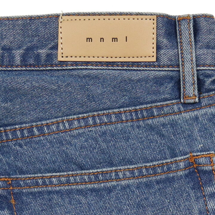 Mnml パンツ ミニマル デニムパンツ ジーンズ Gパン メンズ ブランド ゆったり 大きいサイズ ウォッシュ加工 カットオフ おしゃれ 人気 D212 人気商品ランキング