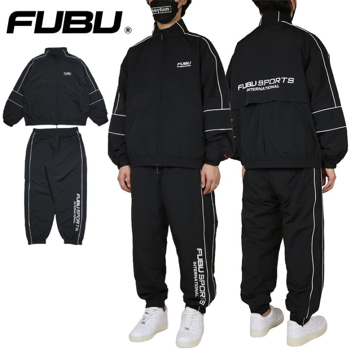 楽天市場】FUBU セットアップ フブ ナイロンジャケット アウター 