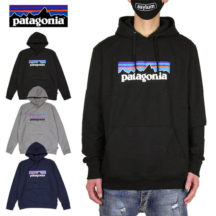 楽天市場 パタゴニア パーカー Patagonia プルオーバーパーカー メンズ レディース アウトドア ブランド 大きいサイズ おしゃれ おすすめ M S P 6 Logo Uprisal Hoody ブラック S M L Xl Xxl ストリート系b系通販 Asylum