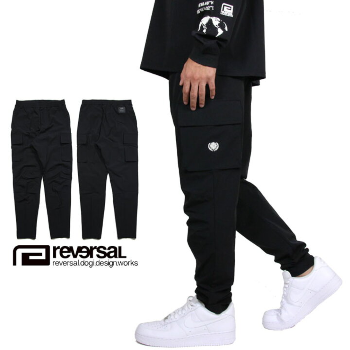 楽天市場 リバーサル ジョガーパンツ Reversal ナイロンパンツ Rvddw セットアップ 対応 メンズ ブランド 大きいサイズ 黒 スポーツ おしゃれ おすすめ 4way Nylon Jogger Pants Rvaw403 ブラック S M L Xl ストリート系b系通販 Asylum