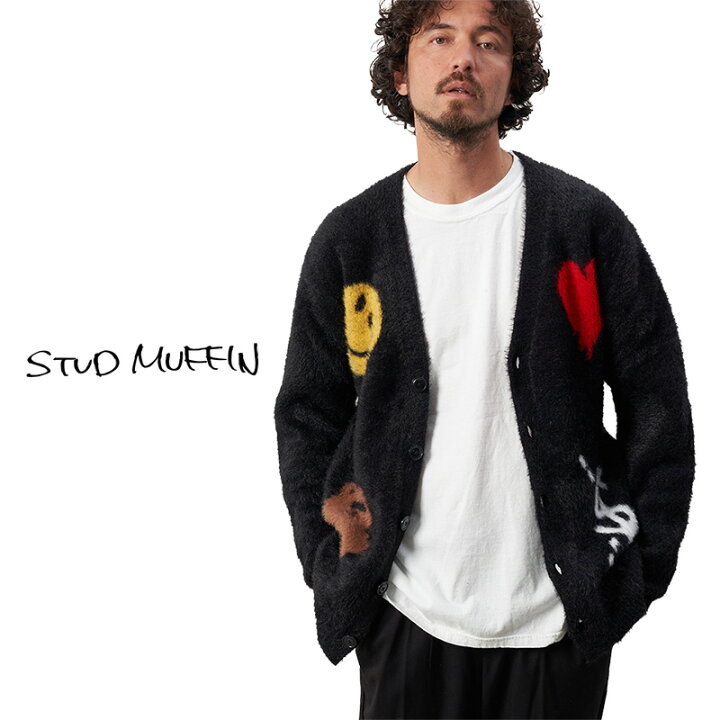 楽天市場】スタッドマフィン カーディガン STUD MUFFIN ニット 