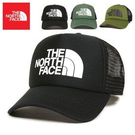 ノースフェイス キャップ THE NORTH FACE メッシュキャップ 帽子 メンズ レディース アウトドア ブランド 大きいサイズ おしゃれ おすすめ TNF LOGO TRUCKER ブラック