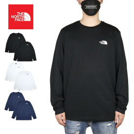 ノースフェイス ロンT THE NORTH FACE Tシャツ 長袖Tシャツ メンズ レディース アウトドア ブランド ロゴ 大きいサイズ 綿100% おしゃれ おすすめ 人気 黒 白 S M L XL XXL