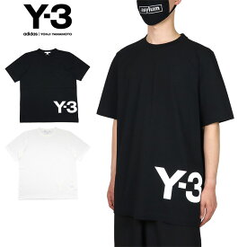 【MAX85%OFF SUMMER SALE!!限定クーポン配布中♪】【26%OFF】Y-3 Tシャツ ワイスリー 半袖Tシャツ アディダス メンズ レディース ブランド 大きいサイズ スポーツ 綿100% コットン yoji yamamoto 白 黒 おしゃれ おすすめ HG6094 ブラック ホワイト M L XL XXL