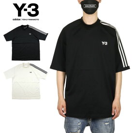 Y-3 Tシャツ ワイスリー Y3 アディダス adidas 半袖Tシャツ メンズ レディース ヨウジヤマモト ブランド 大きいサイズ おしゃれ おすすめ 人気 黒 白 y3098 ブラック ホワイト S M L XL