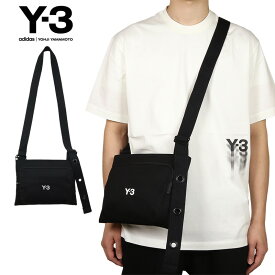 Y-3 バッグ ワイスリー サコッシュ ショルダーバッグ ワンショルダー メンズ レディース ブランド 大きいサイズ Y3 ADIDAS アディダス ヨウジヤマモト おしゃれ おすすめ 人気 黒 y3106 ブラック