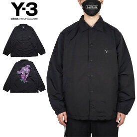 【24%OFF】【MAX90%OFF 楽天スーパーSALE!!更に限定クーポン配布中】Y-3 ジャケット ワイスリー コーチジャケット アウター メンズ レディース ブランド 大きいサイズ Y3 ADIDAS アディダス ヨウジヤマモト おしゃれ おすすめ 人気 黒 y3122 ブラック M L XL