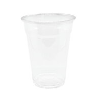クリアカップ 透明カップ 15オンス (420ml) 1000個 業務用 PETカップ プラカップ ケース販売