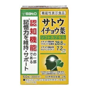 サトウ イチョウ葉 60粒(配送区分:B2)