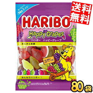 �P�[�X�̔��y���������z �n���{�[ �n�b�s�[�O���[�v 80g×80��(10��×8�Z�b�g) �O�~ HARIBO ���k�C��800�~�E���k400�~�̕ʓr�������Z