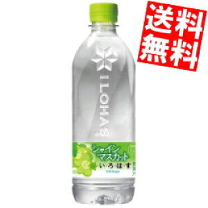 期間限定特価【送料無料】 コカ・コーラ い・ろ・は・す シャインマスカット 540mlペットボトル 48本(24本×2ケース) いろはす マスカット コカコーラ ※北海道800円・東北400円の別途送料加算