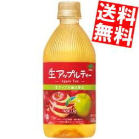 【送料無料】伊藤園TEAS’ TEA(ティーズティー)NEW AUTHENTIC 生アップルティー500mlペットボトル 48本(24本×2ケース)[紅茶]※北海道800円・東北400円の別途送料加算