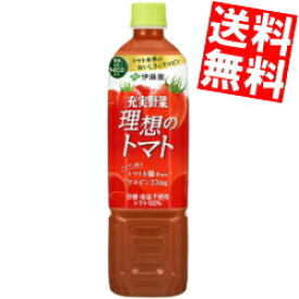 【送料無料】 伊藤園 充実野菜 理想のトマト 740gペットボトル 30本(15本×2ケース) 野菜ジュース トマトジュース トマト100％ ※北海道800円・東北400円の別途送料加算