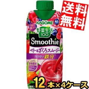yz JS ؐ100 Smoothie x[X[W[ 330mlpbN 48{(12{×4P[X) ؐX[W[ ؃W[X kC800~Ek400~̕ʓrZ