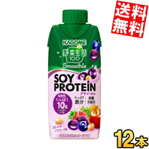 yz JS ؐ100 Smoothie SOY PROTEIN ATC[MIX 330mlpbN 12{ ؐX[W[ \CveC kC800~Ek400~̕ʓrZ