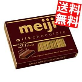 【送料無料】明治 ミルクチョコレートBOX (26枚入)×6箱入 ※北海道800円・東北400円の別途送料加算