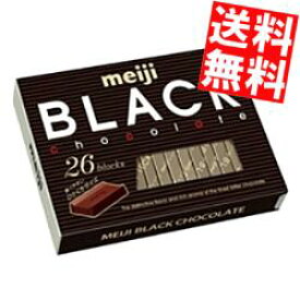 【送料無料】 明治 ブラックチョコレートBOX (26枚入)×6箱入 ※北海道800円・東北400円の別途送料加算