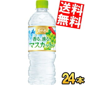 【送料無料】 サントリー天然水 香る、滴る。マスカット 540mlペットボトル 24本入 ミネラルウォーター 水 フレーバーウォーター ※北海道800円・東北400円の別途送料加算