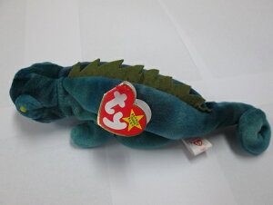 TY �r�[�j�[�x�C�r�[�Y�@BEANIE BABIES Iggy�@�C�O�A�i�@�ʂ������