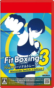 Fit Boxing 3 -Your �p�[�\�i���g���[�i�[ Nintendo Switch 2 Edition