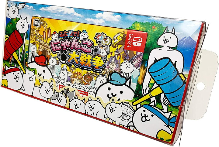 楽天市場 Switch 超激レア ふたりで にゃんこ大戦争 ソフト ポーチセット エーティーフィールド