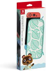 Nintendo Switchキャリングケース あつまれ どうぶつの森エディション たぬきアロハ柄 画面保護シート付き